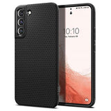 Spigen Liquid Air Samsung Galaxy S22 5G TPU Cover - Sort