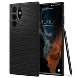 Spigen Liquid Air Samsung Galaxy S22 Ultra 5G TPU Cover - Sort