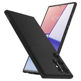 Spigen Liquid Air Samsung Galaxy S22 Ultra 5G TPU Cover - Sort