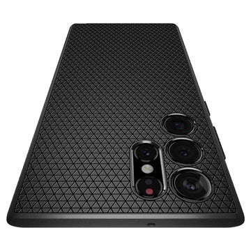 Spigen Liquid Air Samsung Galaxy S22 Ultra 5G TPU Cover - Sort
