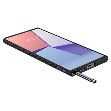 Spigen Liquid Air Samsung Galaxy S22 Ultra 5G TPU Cover - Sort