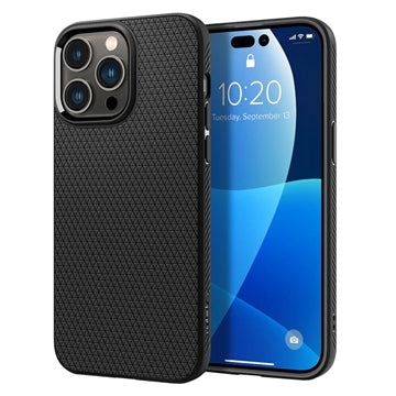 Spigen Liquid Air iPhone 14 Pro Max TPU Cover - Sort