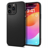 iPhone 15 Pro Spigen Liquid Air TPU Cover - Sort