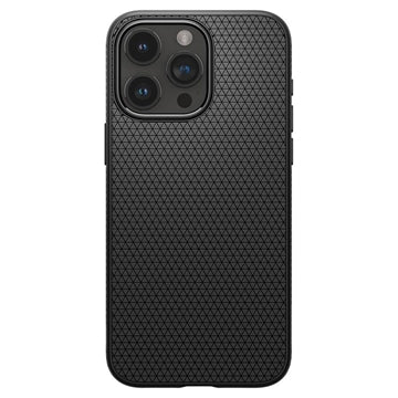 iPhone 15 Pro Spigen Liquid Air TPU Cover - Sort