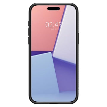 iPhone 15 Pro Spigen Liquid Air TPU Cover - Sort