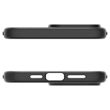 iPhone 15 Pro Spigen Liquid Air TPU Cover - Sort
