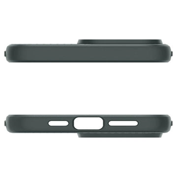 iPhone 15 Pro Max Spigen Liquid Air TPU Cover - Mørkegrøn