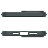 iPhone 15 Pro Max Spigen Liquid Air TPU Cover - Mørkegrøn