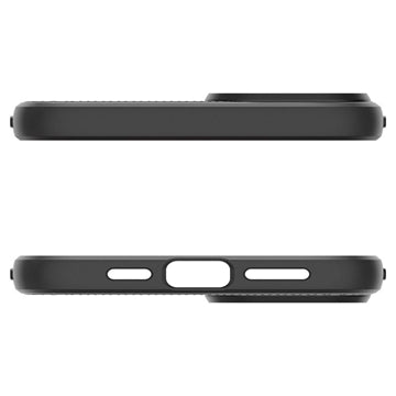 iPhone 15 Spigen Liquid Air TPU Cover - Sort
