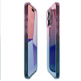 iPhone 15 Pro Spigen Liquid Crystal TPU Cover - Pink