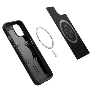 Spigen Mag Armor iPhone 13 Hybrid Cover - Mat Sort