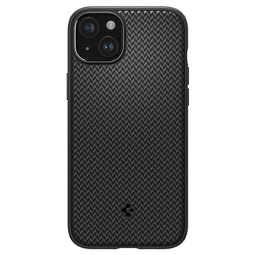 iPhone 15 Spigen Mag Armor Hybrid Cover - Mat Sort