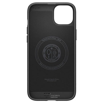iPhone 15 Spigen Mag Armor Hybrid Cover - Mat Sort