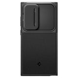 Samsung Galaxy S24 Ultra Spigen Optik Armor Cover - Sort