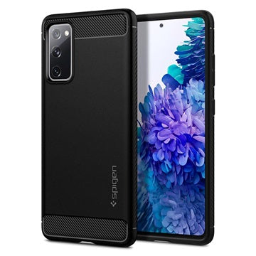 Spigen Rugged Armor Samsung Galaxy S20 FE TPU Cover - Sort