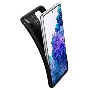 Spigen Rugged Armor Samsung Galaxy S20 FE TPU Cover - Sort