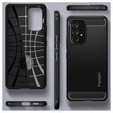 Spigen Rugged Armor Samsung Galaxy A53 5G TPU Cover - Sort