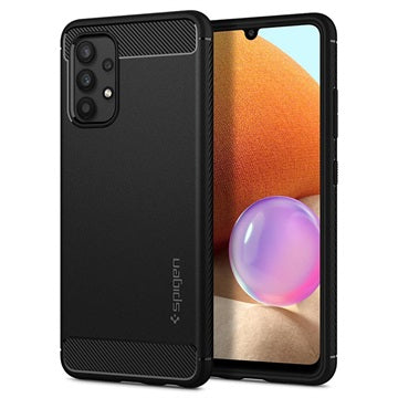 Spigen Rugged Armor Samsung Galaxy A52 5G, Galaxy A52s TPU Cover - Sort