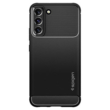 Spigen Rugged Armor Samsung Galaxy S22 5G TPU Cover - Sort