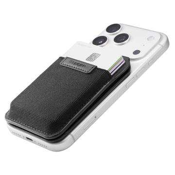 Spigen S314-4 Slim Fold MagSafe pung med kortholder – Sort