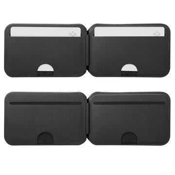 Spigen S314-4 Slim Fold MagSafe pung med kortholder – Sort