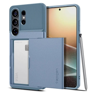 Samsung Galaxy S26 Ultra Spigen Slim Armor CS Cover - Lyseblå