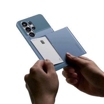 Samsung Galaxy S26 Ultra Spigen Slim Armor CS Cover - Lyseblå