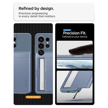 Samsung Galaxy S26 Ultra Spigen Slim Armor CS Cover - Lyseblå