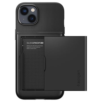 Spigen Slim Armor CS iPhone 14 Plus Cover - Sort