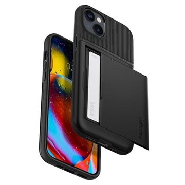 Spigen Slim Armor CS iPhone 14 Plus Cover - Sort