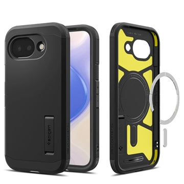 Google Pixel 10a Spigen Tough Armor Mag Cover - sort
