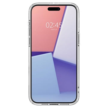 iPhone 15 Pro Max Spigen Ultra Hybrid Mag Cover - Hvid / Klar
