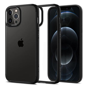 Spigen Ultra Hybrid iPhone 12/12 Pro Cover - Sort