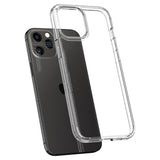 Spigen Ultra Hybrid iPhone 12/12 Pro Cover - Krystalklar