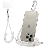 Spigen Universal strop sæt - Crossbody & håndledsrem Combo - Perle hvid