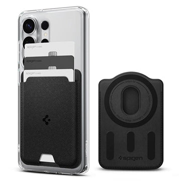 Spigen Urban Fit MagSafe-tegnebog med kortholder - sort