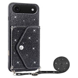 iPhone Air Stardust Cover med Kortholder - Sort