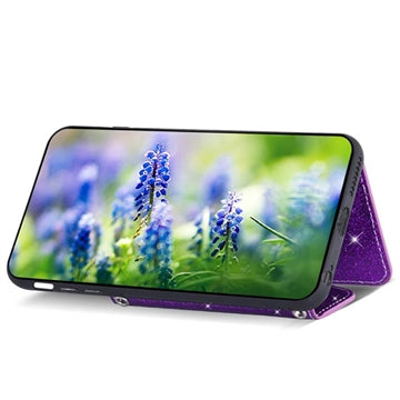 Stardust Samsung Galaxy S23 5G Cover med Kortholder - Lilla