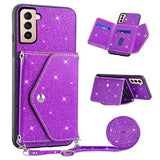Stardust Samsung Galaxy S23 5G Cover med Kortholder - Lilla