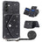 Samsung Galaxy S24 FE Stardust Cover med Kortholder - Sort