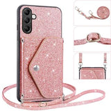 Samsung Galaxy S24 FE Stardust Cover med Kortholder - Pink
