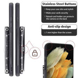 Samsung Galaxy S25 Ultra Stardust Cover med Kortholder - Sort