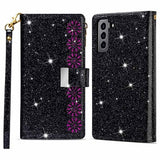 Starlight Series Samsung Galaxy S22+ 5G Pung Taske - Sort