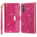 Starlight Series Samsung Galaxy S22+ 5G Pung Taske - Hot Pink
