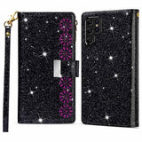 Starlight Series Samsung Galaxy S22 Ultra 5G Pung Taske - Sort