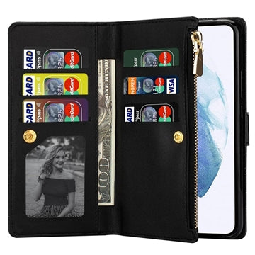 Starlight Series Samsung Galaxy S23+ 5G Pung Taske - Sort