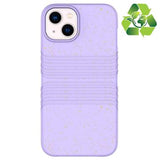 String Series iPhone 14 Plus Biologisk Nedbrydeligt Cover - Lilla