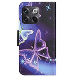 Style Series OnePlus 10T/Ace Pro Cover med Kortholder - Sommerfugle