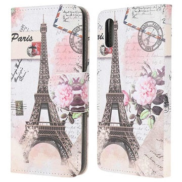 Style Series Samsung Galaxy Xcover 5 Cover med Kortholder - Eiffeltårnet