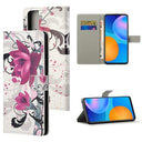 Style Series Samsung Galaxy S21 5G Pung Taske - Lotusblomst